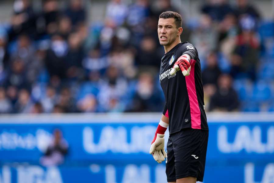 David Soria, portero del Getafe