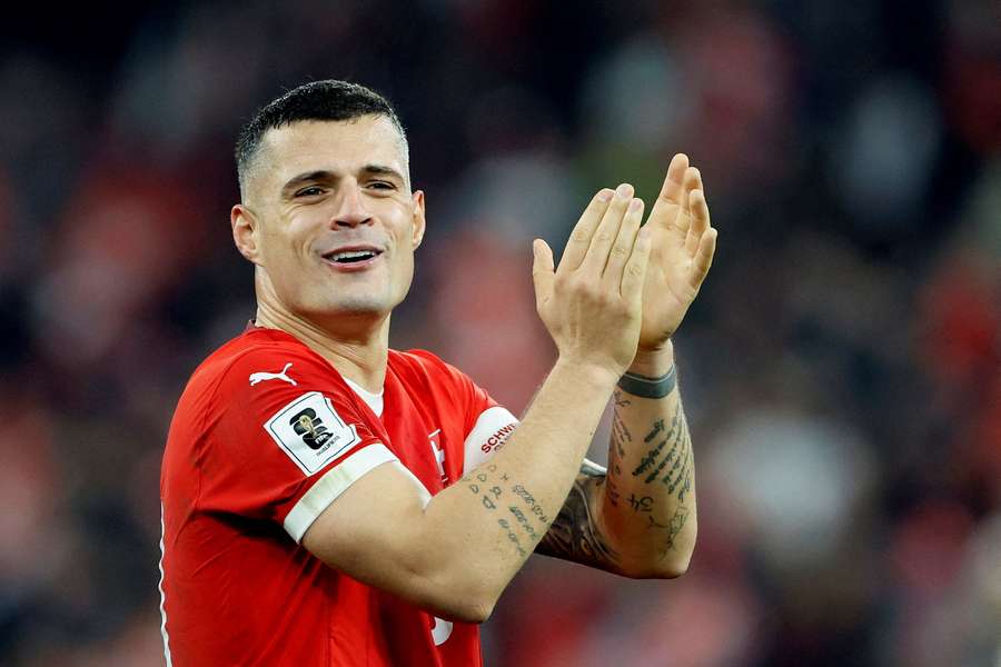 Granit Xhaka wird die Schweiz als Kapitän anführen