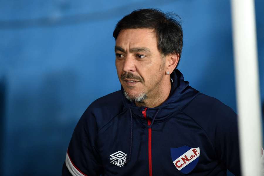 L'Uruguyen Alvaro Recoba, entraîneur du Deportivo Tachira au Venezuela