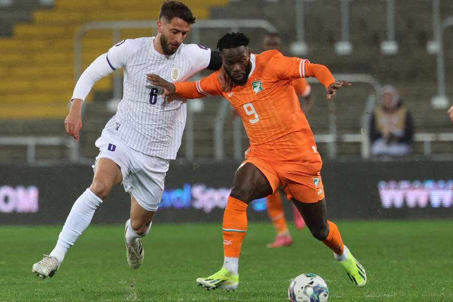Uruguay y Costa de Marfil se enfrentaron en Francia.