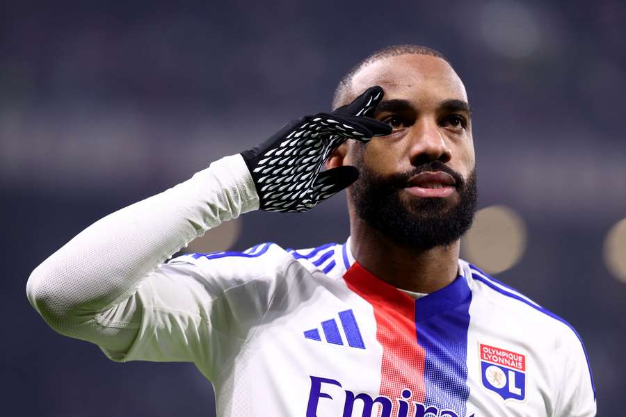 Alexandre Lacazette la semana pasada