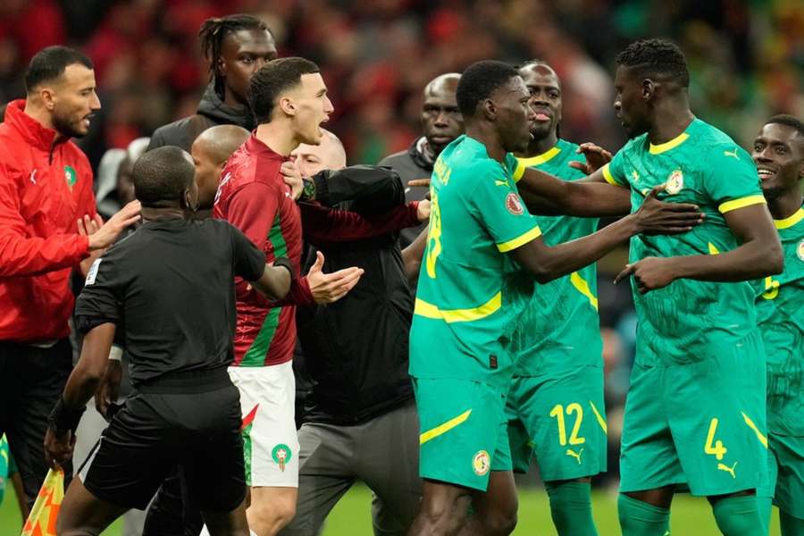 Senegal se envolveu em confusão na final da Copa Africana