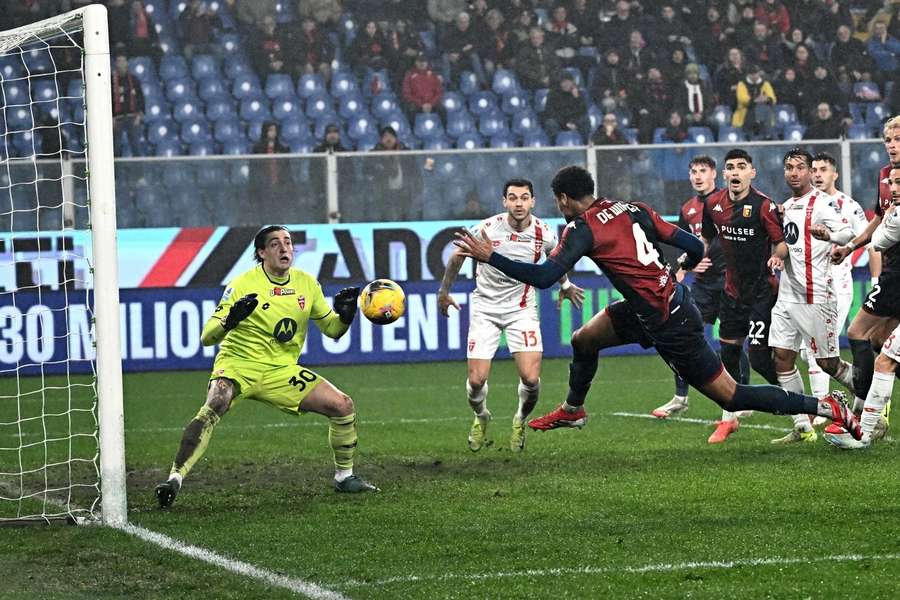 Il momento dell'impatto vincente di De Winter
