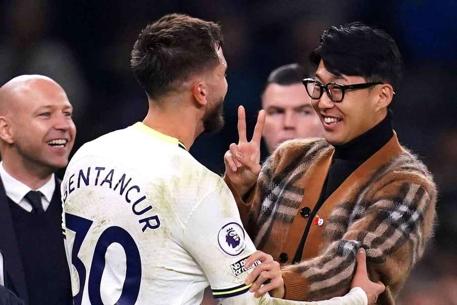 Rodrigo Bentancur și Son Heung-min