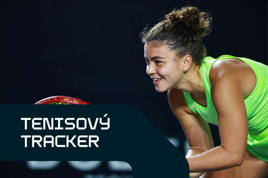 Paoliniová na kurte.