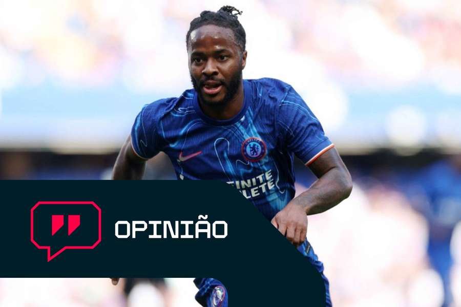 Sterling não tem espaço no Chelsea