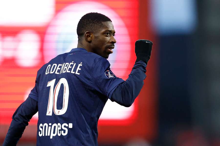 Dembélé marcou dois hat-tricks e foi elogiado pelo técnico Luis Enrique