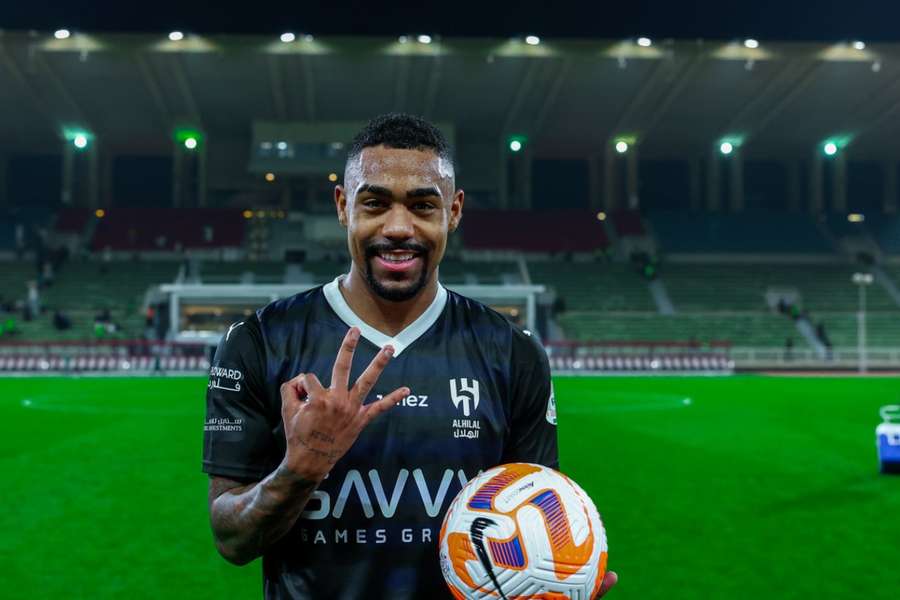 Malcom cansou de fazer gol no King Abdullah Stadium