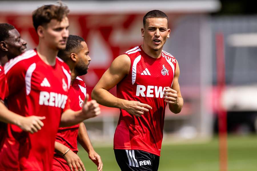 Said El Mala im Köln-Training