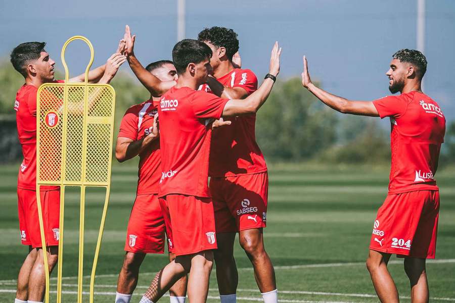 Arsenalistas em treino Arsenalistas em treino
