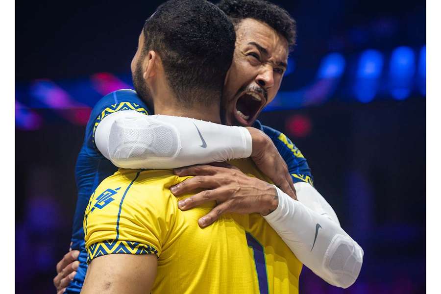 Brasil tem apenas uma derrota na VNL Masculina