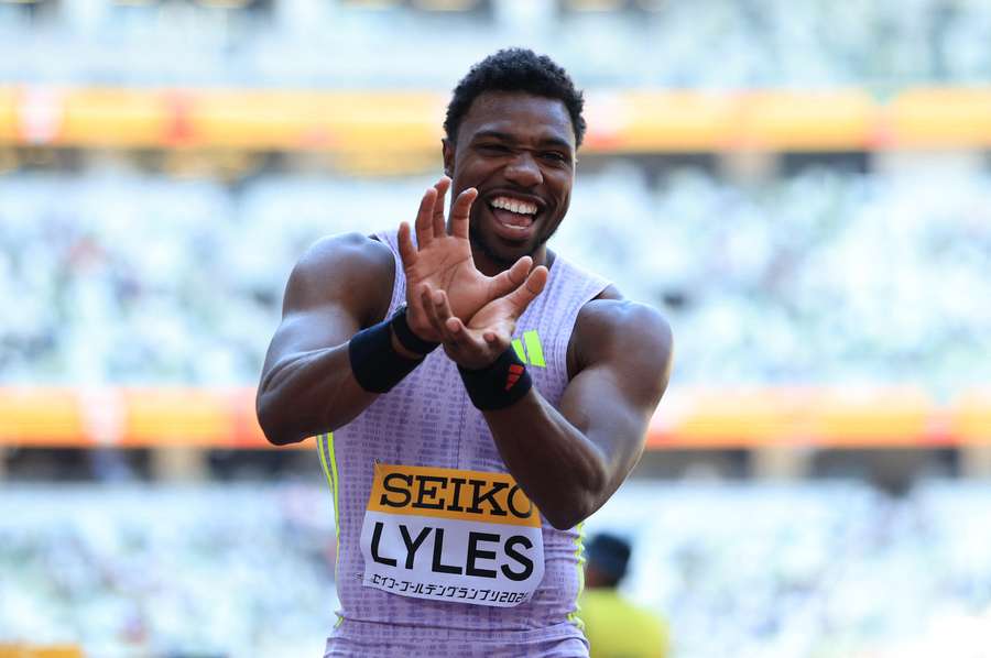 Lyles à Tokyo ce dimanche. Lyles à Tokyo ce dimanche.