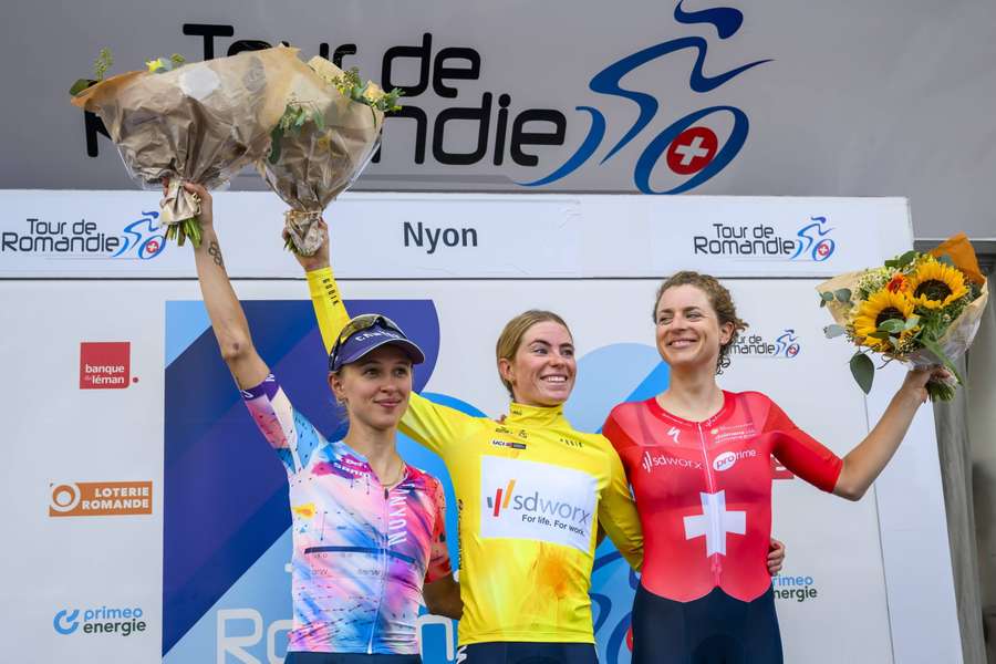 Katarzyna Niewiadoma stanęła na drugim stopniu podium Tour de Romandie