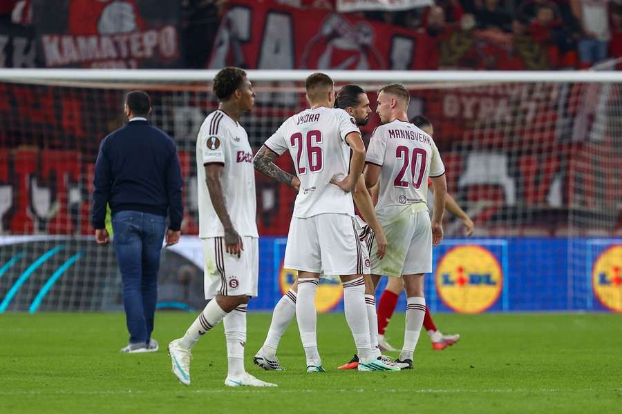 Sparta nezvládla duel Evropské ligy v Řecku. Sparta nezvládla duel Evropské ligy v Řecku.