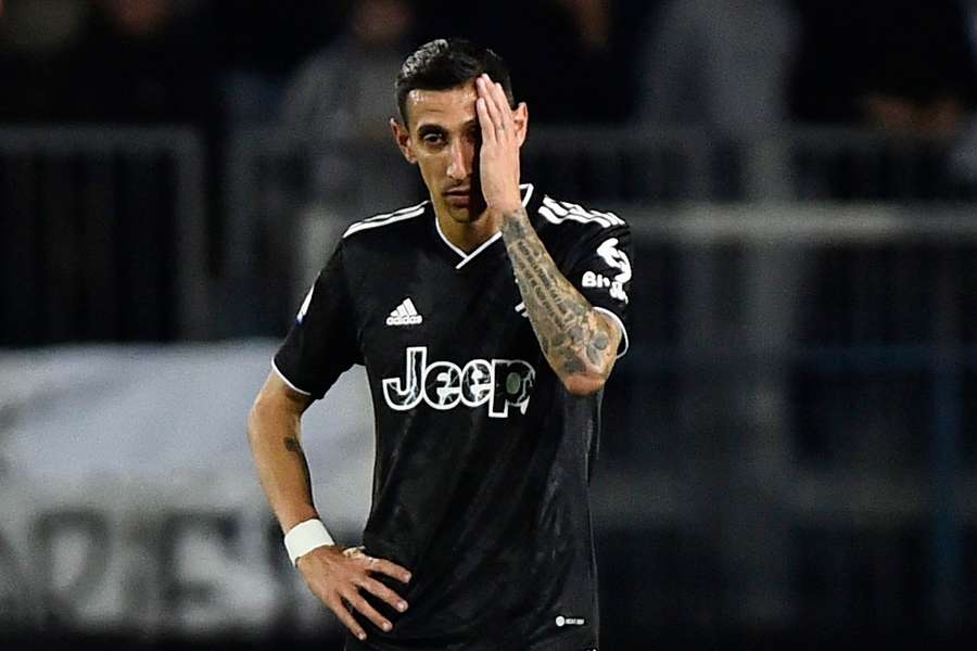 Angel Di Maria left Juventus in the summer