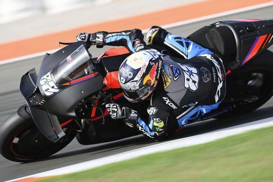 Miguel Oliveira já testou a mota que vai utilizar em 2023