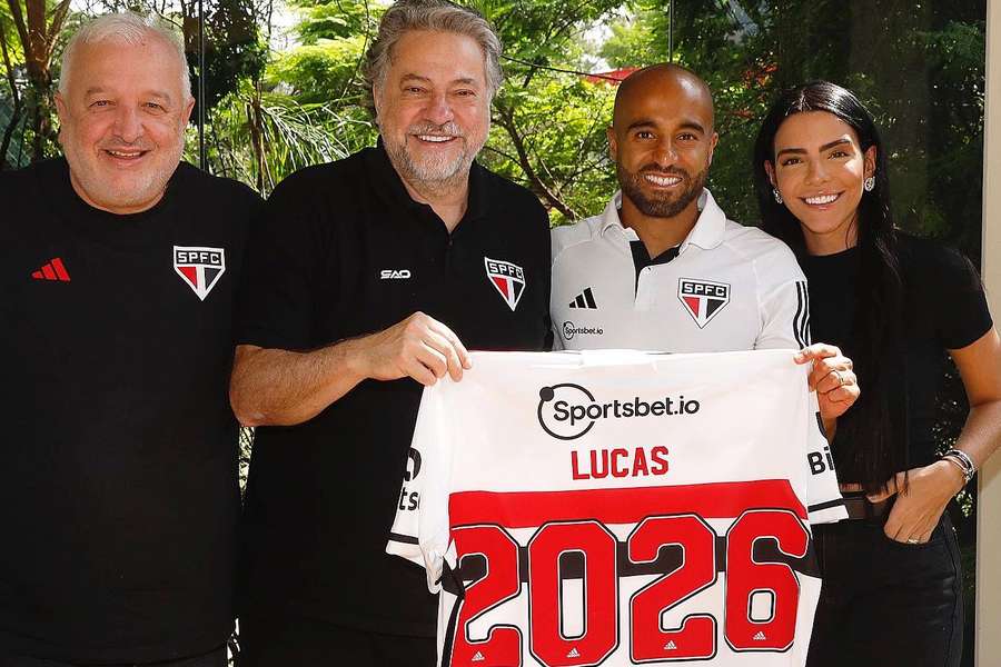 Lucas Moura passará mais 3 temporadas no São Paulo