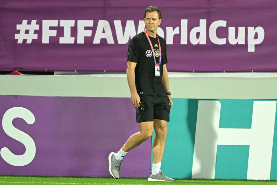 Oliver Bierhoff era diretor técnico da Alemanha há quatro anos