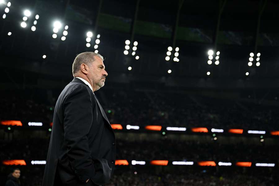 Postecoglou pictured at the Tottenham Hotspur Stadium