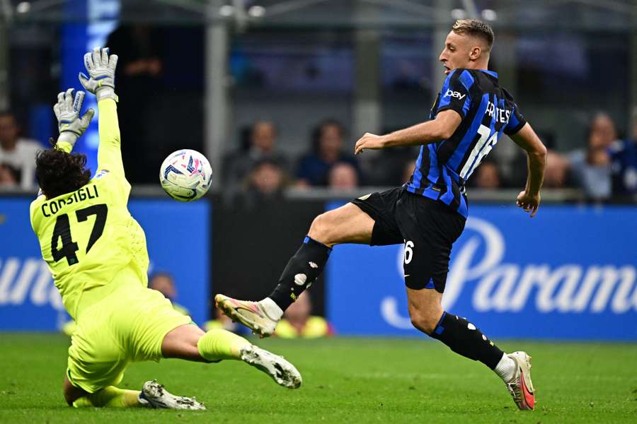 Tegola Frattesi per l'Inter, il centrocampista fermo per affaticamento