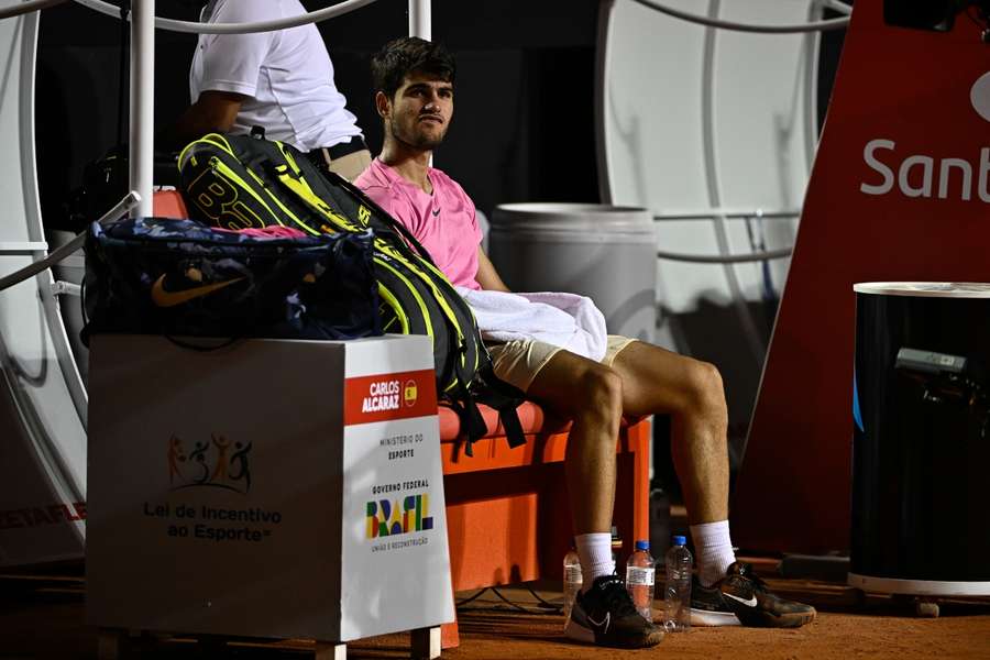 Alcaraz en el Abierto de Río