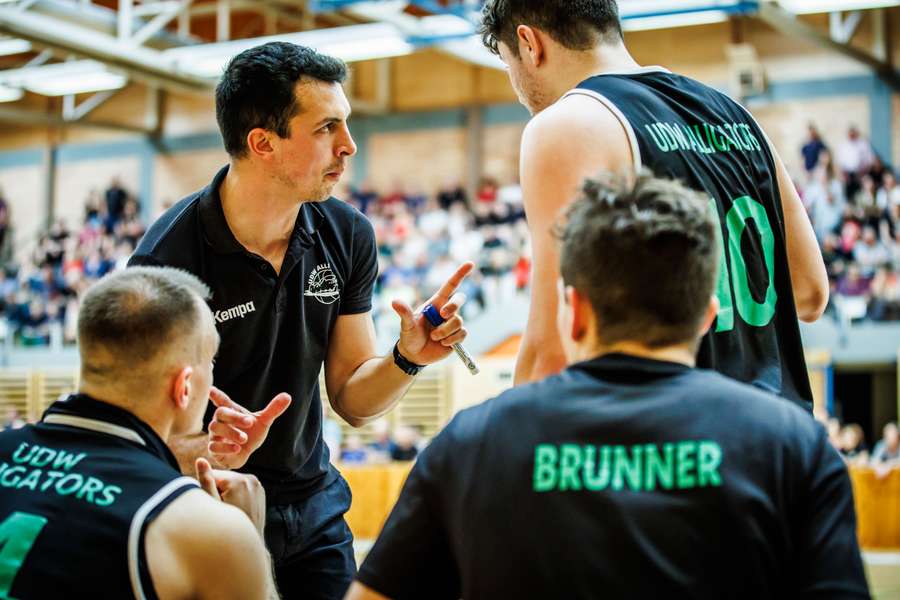 Lukas Hofer im intensiven Coaching