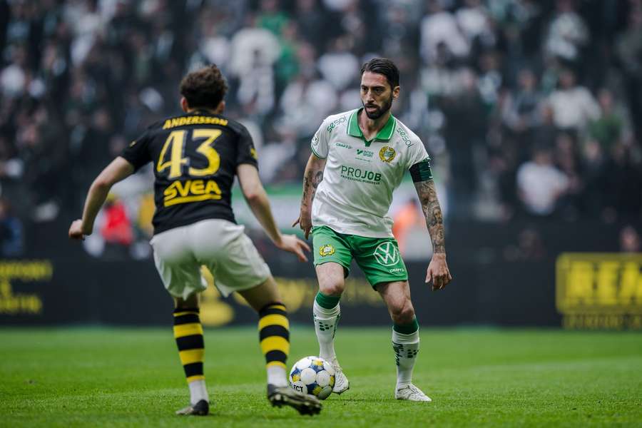 Hammarby and AIK met in the league in May