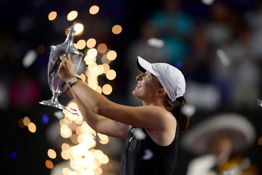 Tenis Flash Świątek najlepsza w WTA Finals i najlepsza na świecie