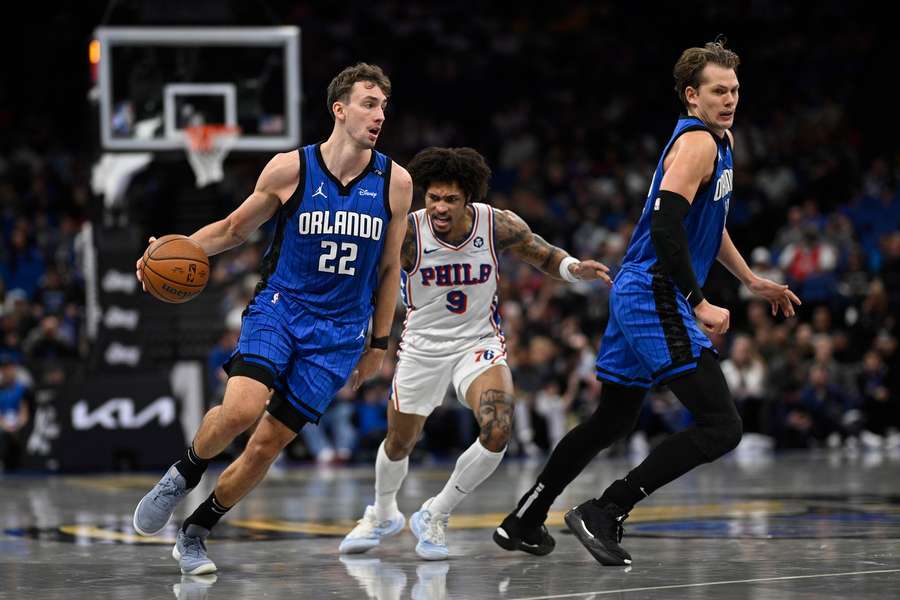 Franz und Moritz Wagner beim "Pick and Roll".