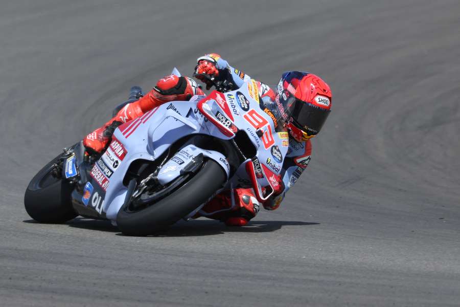 Marc Marquez in action