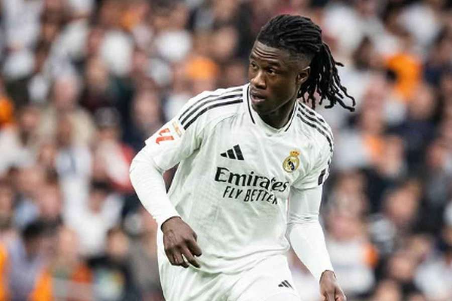 Záložník Realu Madrid Eduardo Camavinga