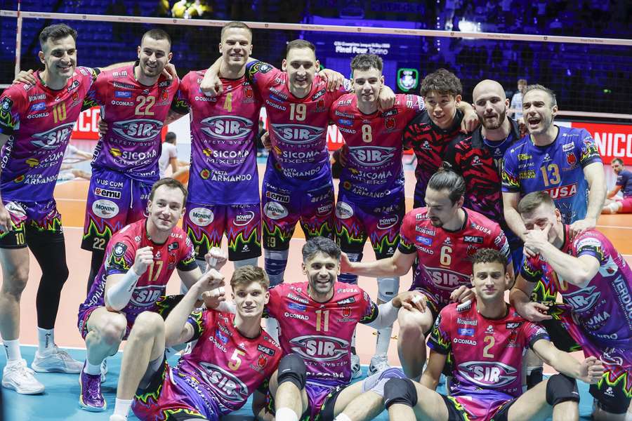 Perugia revalidou título europeu Perugia revalidou título europeu