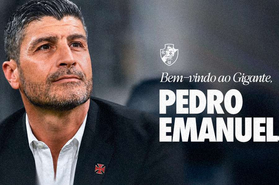 Pedro Emanuel apresentado no Vasco