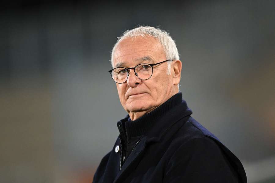 Claudio Ranieri, entrenador de la Roma