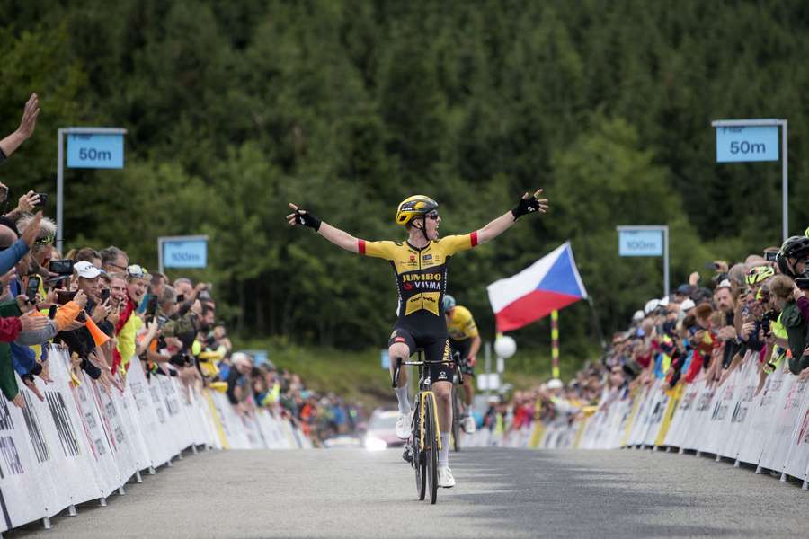 Staune-Mittet dominó la etapa reina del Tour checo.