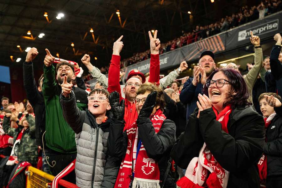 Fanoušci Nottinghamu sní o Lize mistrů.