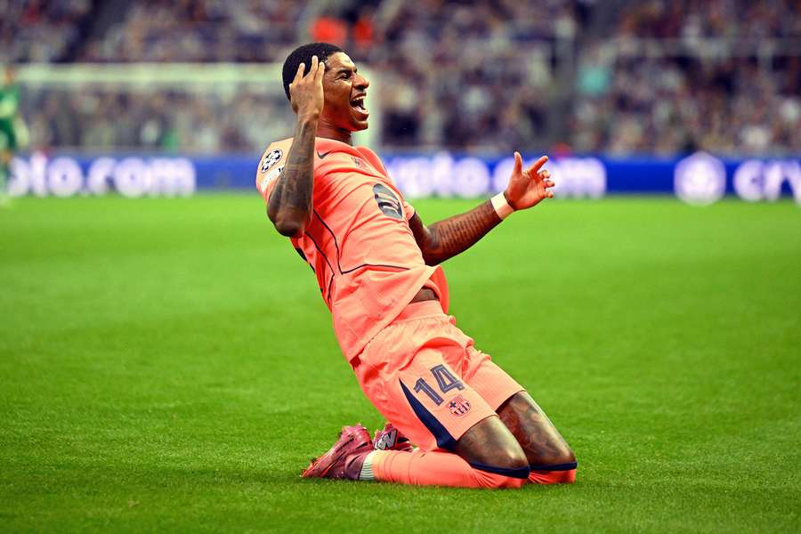 Rashford brilhou frente ao Newcastle