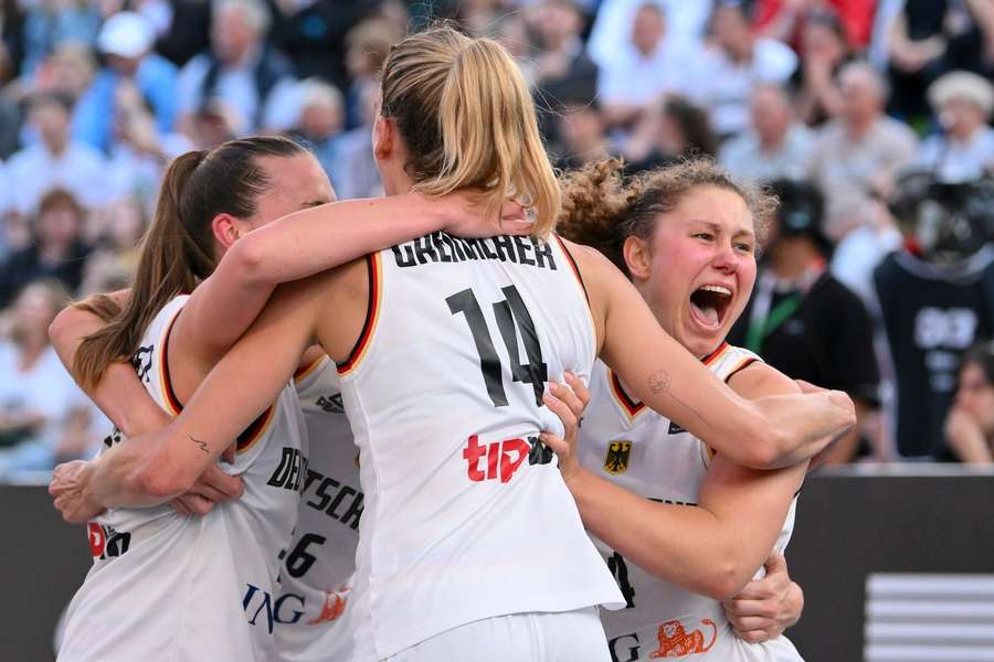 Die deutschen Basketballerinnen sind das erste 3x3-Team bei Olympia