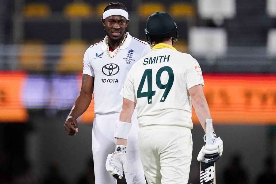 Archer and Aussie captain Smith clash in Gabba Ashes Test Archer and Aussie captain Smith clash in Gabba Ashes Test