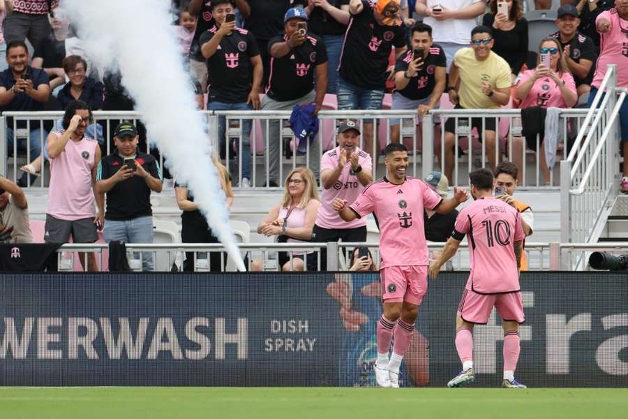 Lionel Messi en Luis Suárez vinden elkaar in Miami