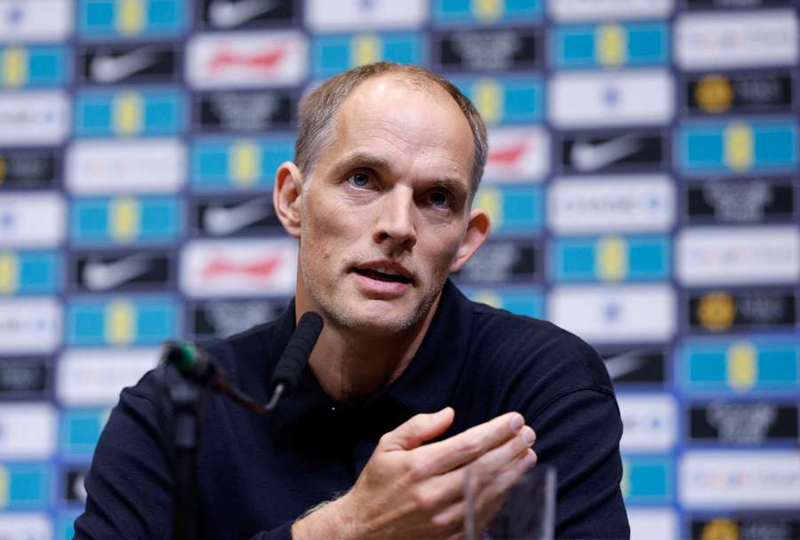 England manager Thomas Tuchel during a press conference England manager Thomas Tuchel during a press conference