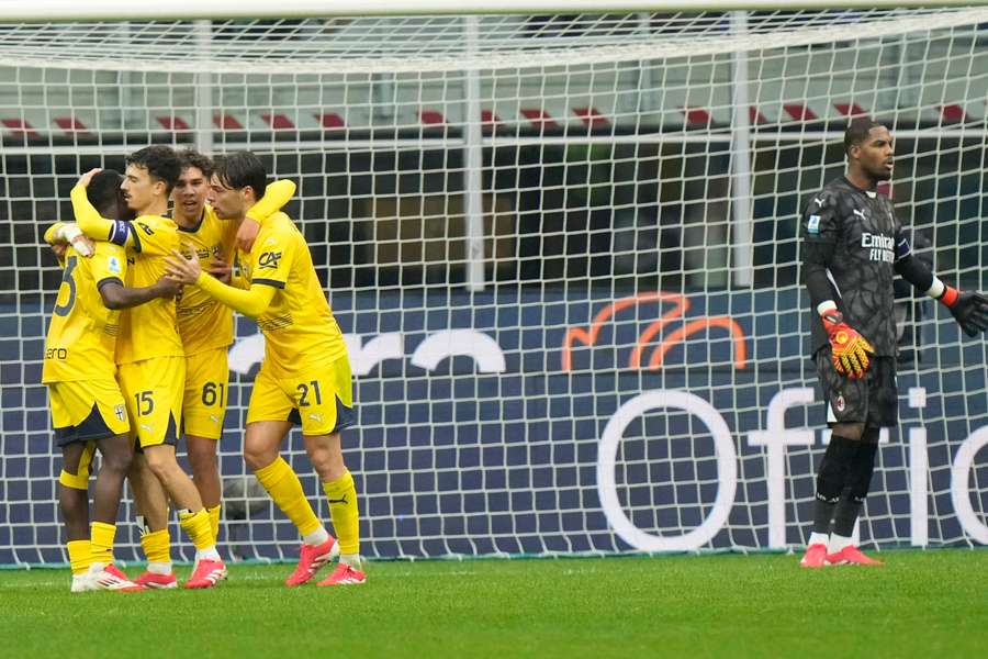El Parma celebra la ventaja