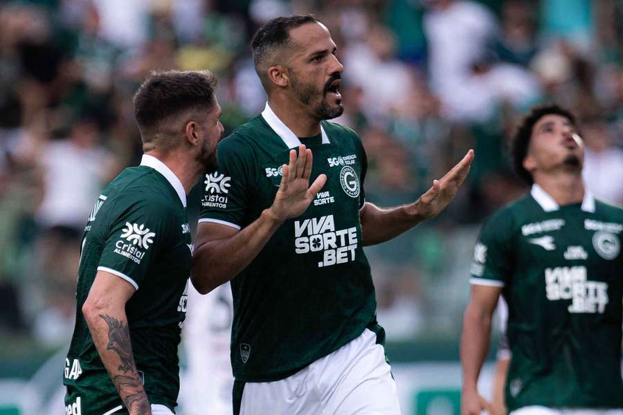 Anselmo Ramon marcou o gol da vitória que deixa o Goiás com o acesso nas mãos Anselmo Ramon marcou o gol da vitória que deixa o Goiás com o acesso nas mãos