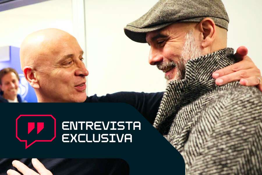 Corini e Guardiola se conhecem há longa data