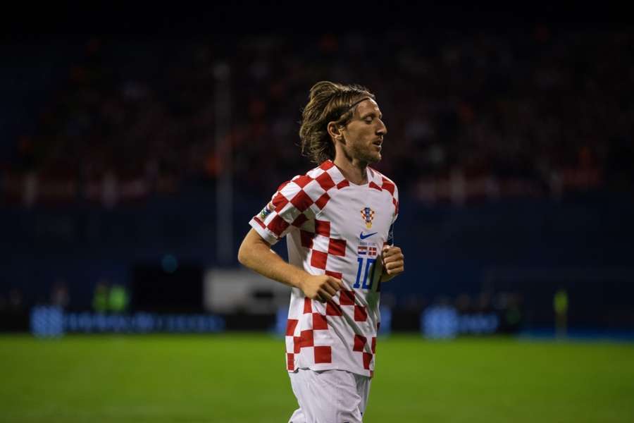 Luka Modric, capitán de Croacia 