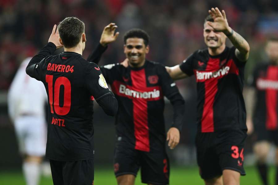 Leverkusen fez a festa