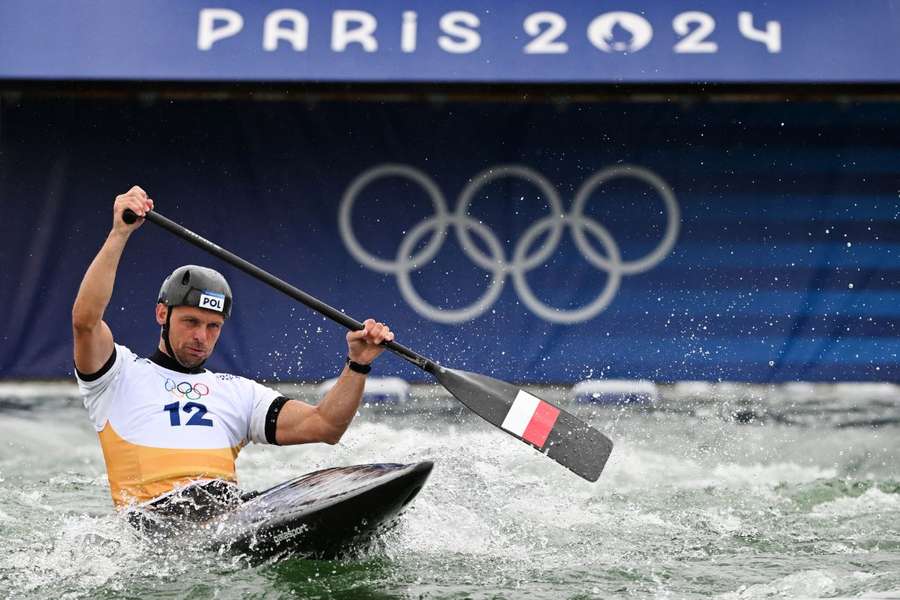 Grzegorz Hedwig podczas igrzysk olimpijskich