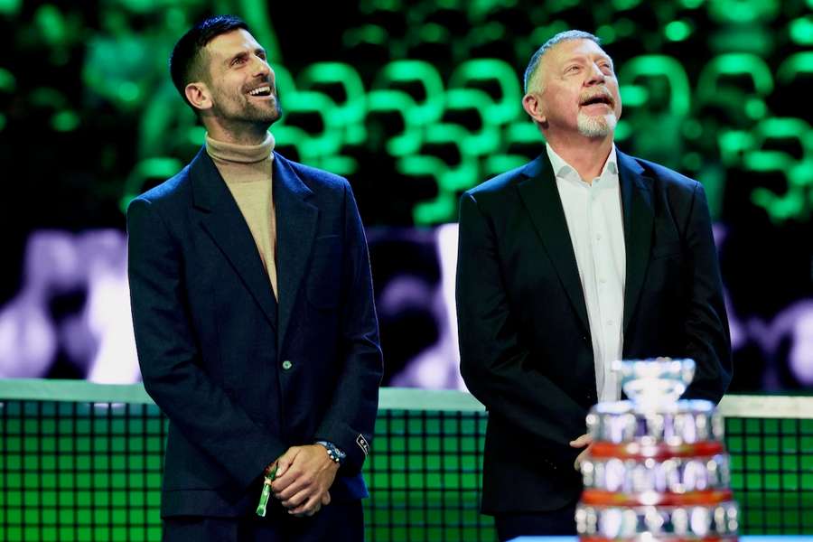 Novak Djokovic und Boris Becker verbindet eine tiefe Freundschaft. Novak Djokovic und Boris Becker verbindet eine tiefe Freundschaft.