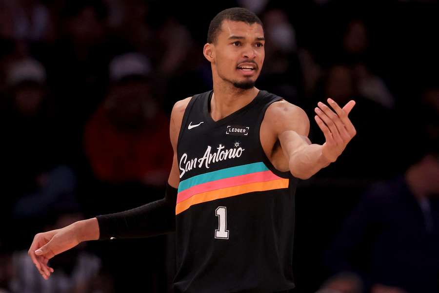 Wembanyama désigné joueur du mois de la conférence Ouest Wembanyama désigné joueur du mois de la conférence Ouest