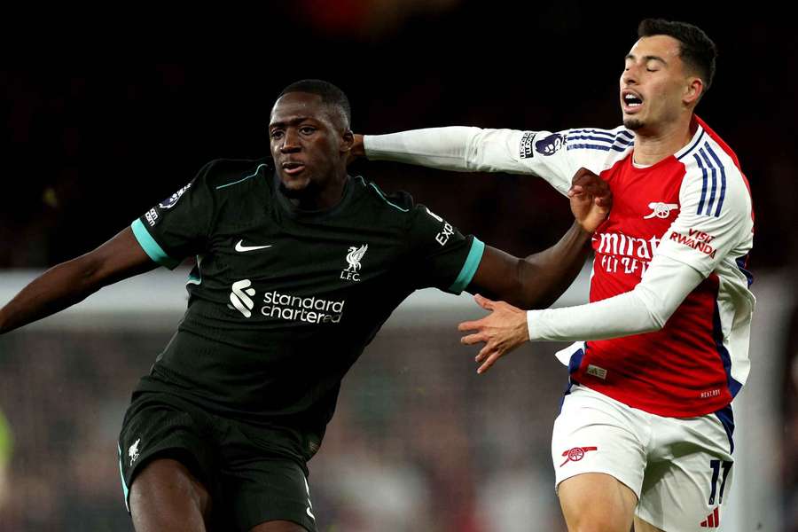 Arsenal e Liverpool ficaram no empate ruim para os dois no Emirates Stadium